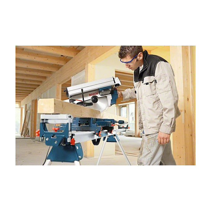 Powertools Kombinationssge GTM 12 JL + Arbeitstisch GTA 2600, Kapp-und Gehrungssge (blau/silber, 1.800 Watt)