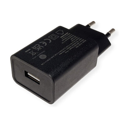VALUE USB QC3.0 Charger mit Euro-Stecker, 1 Port (Typ-A QC), 18W