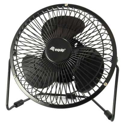 Equip 6" Tischventilator USB Ultra Quiet 0.15m schwarz
