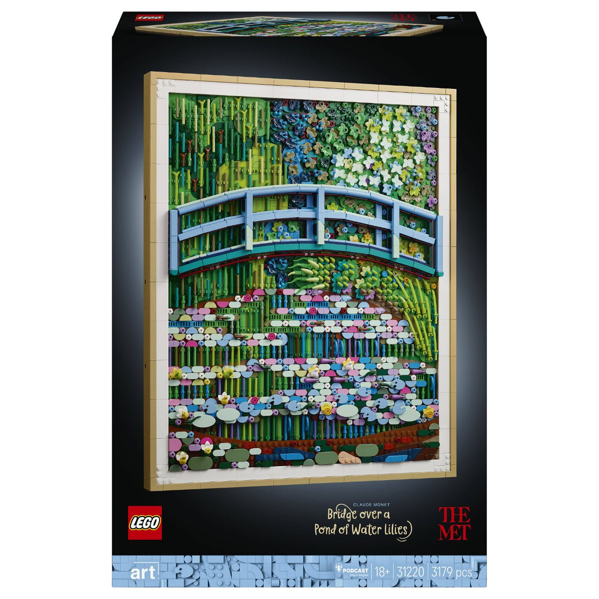 31220 Art Claude Monet - Brcke ber einen Seerosenteich