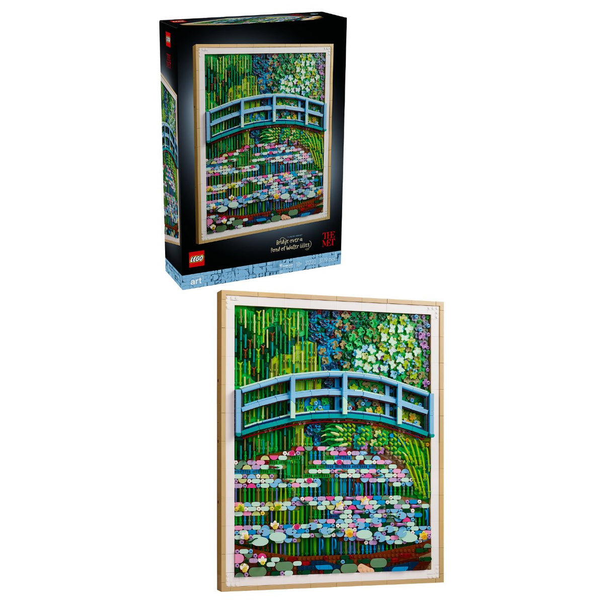31220 Art Claude Monet - Brcke ber einen Seerosenteich