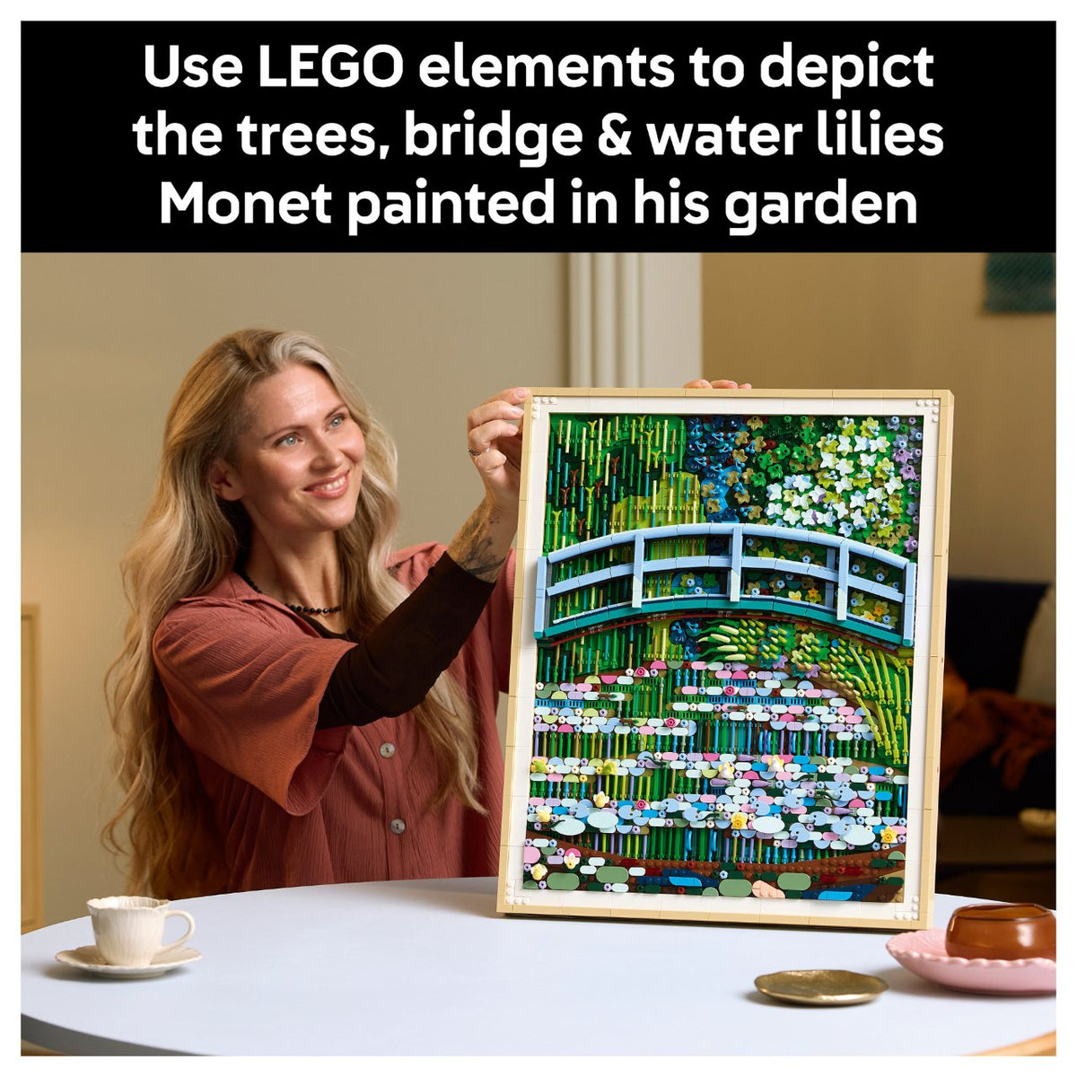 31220 Art Claude Monet - Brcke ber einen Seerosenteich