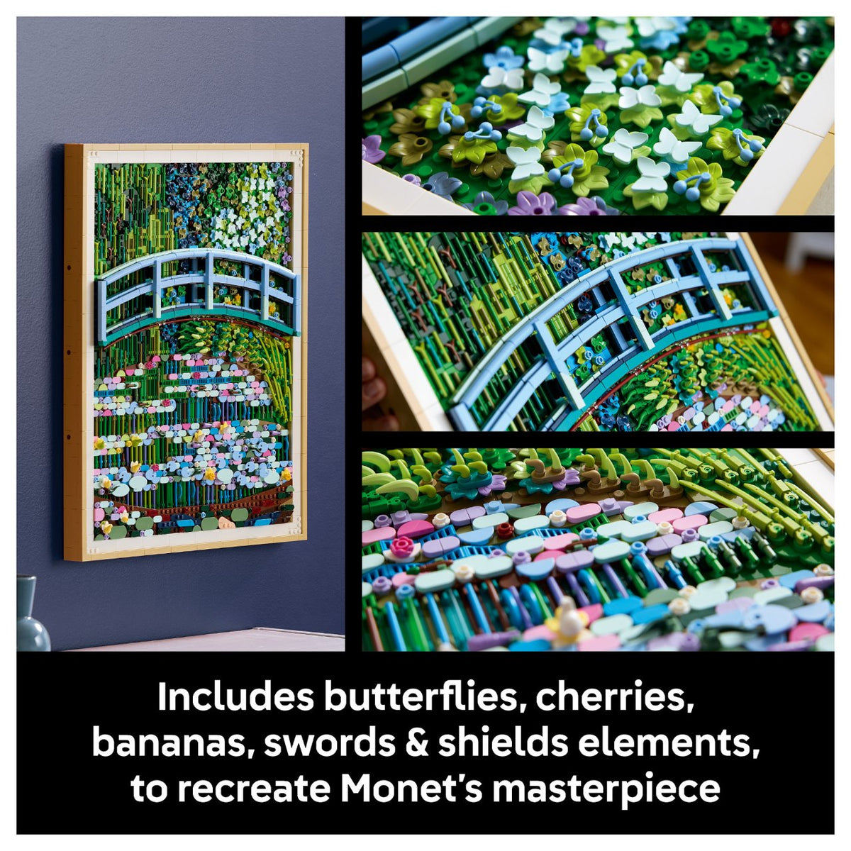 31220 Art Claude Monet - Brcke ber einen Seerosenteich