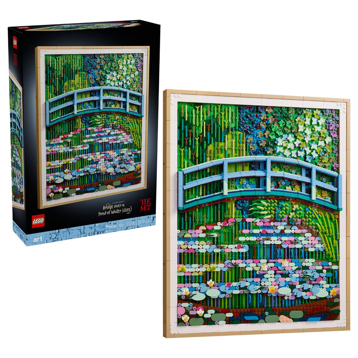 31220 Art Claude Monet - Brcke ber einen Seerosenteich