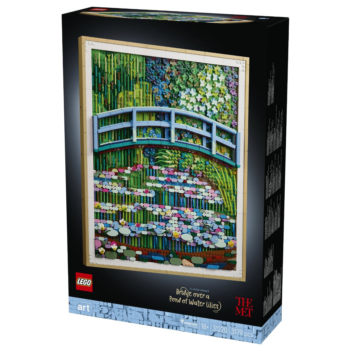31220 Art Claude Monet - Brcke ber einen Seerosenteich