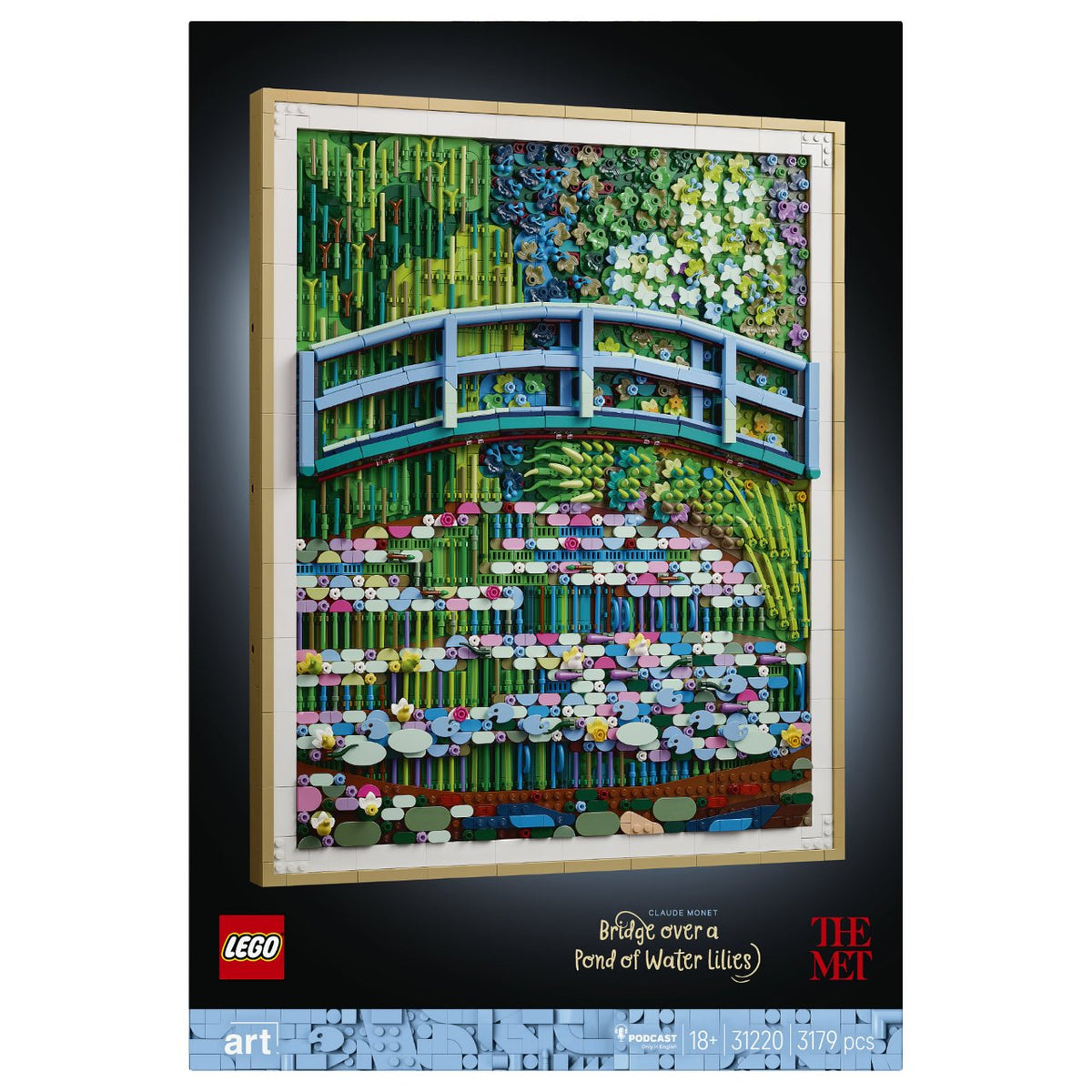 31220 Art Claude Monet - Brcke ber einen Seerosenteich