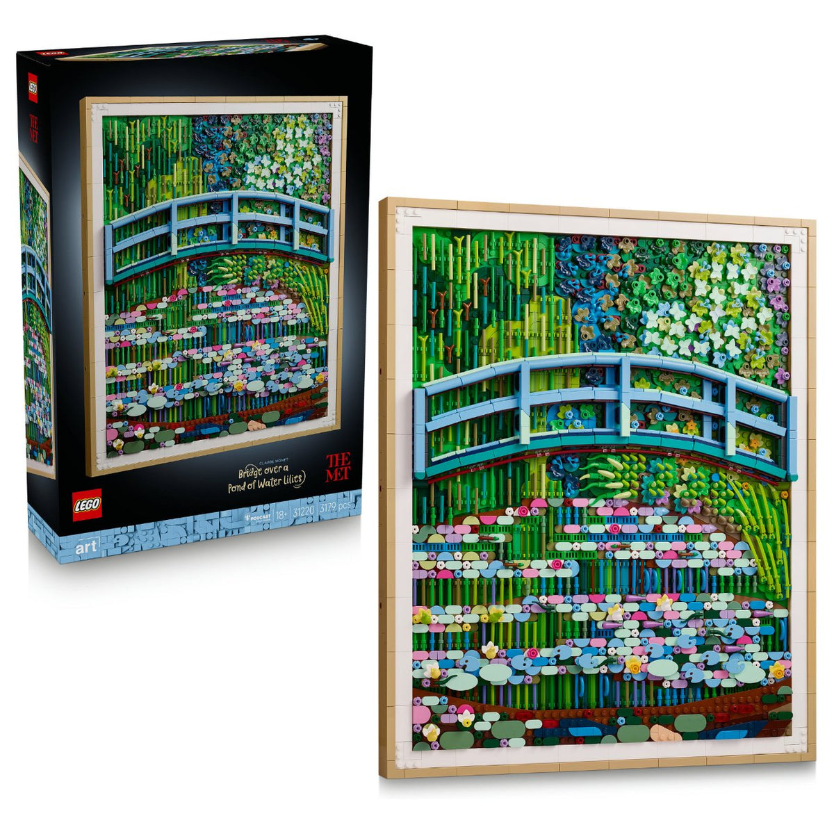 31220 Art Claude Monet - Brcke ber einen Seerosenteich