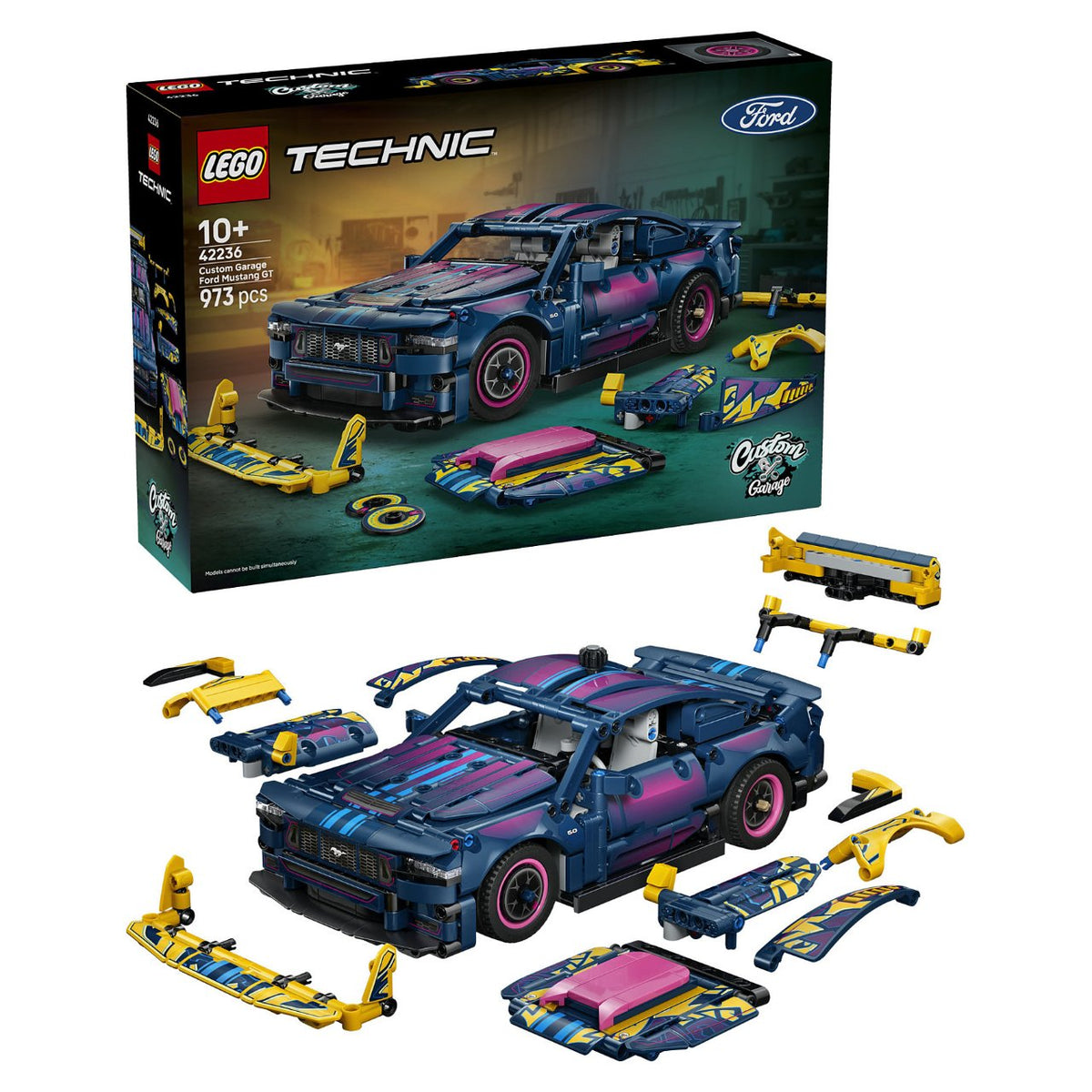 42236 Technic Ford Mustang GT Auto aus der Tuning-Werkstatt