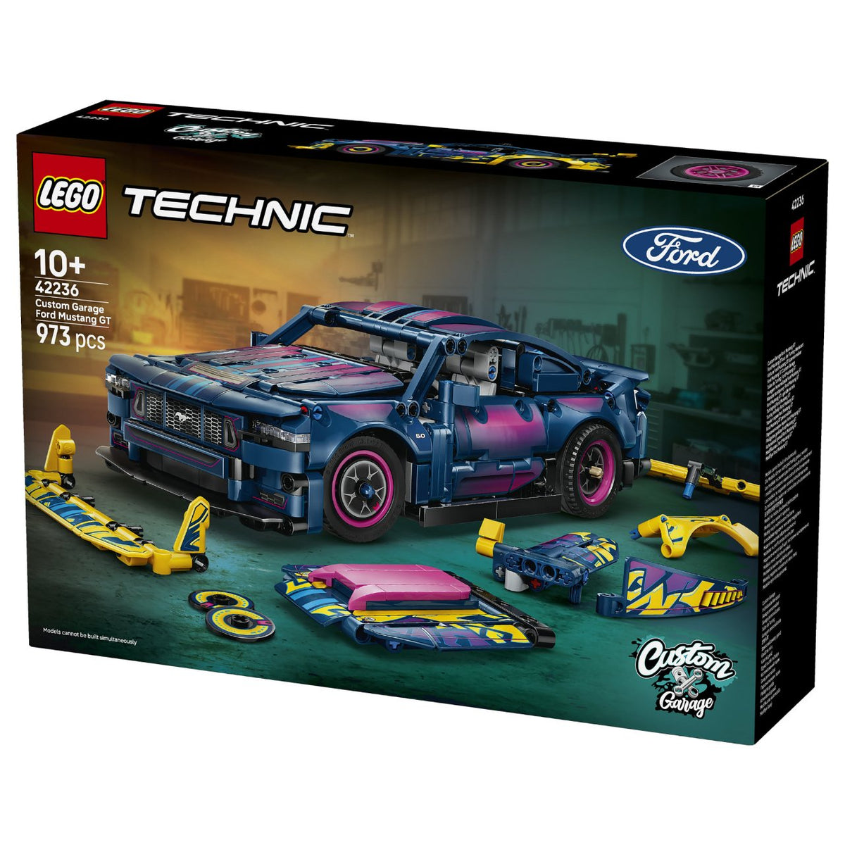 42236 Technic Ford Mustang GT Auto aus der Tuning-Werkstatt