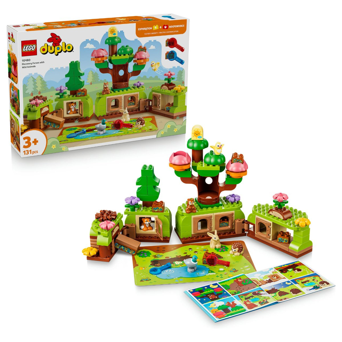 10480 LEGO 10480 DUPLO Wald mit wilden Tieren (2.5.)