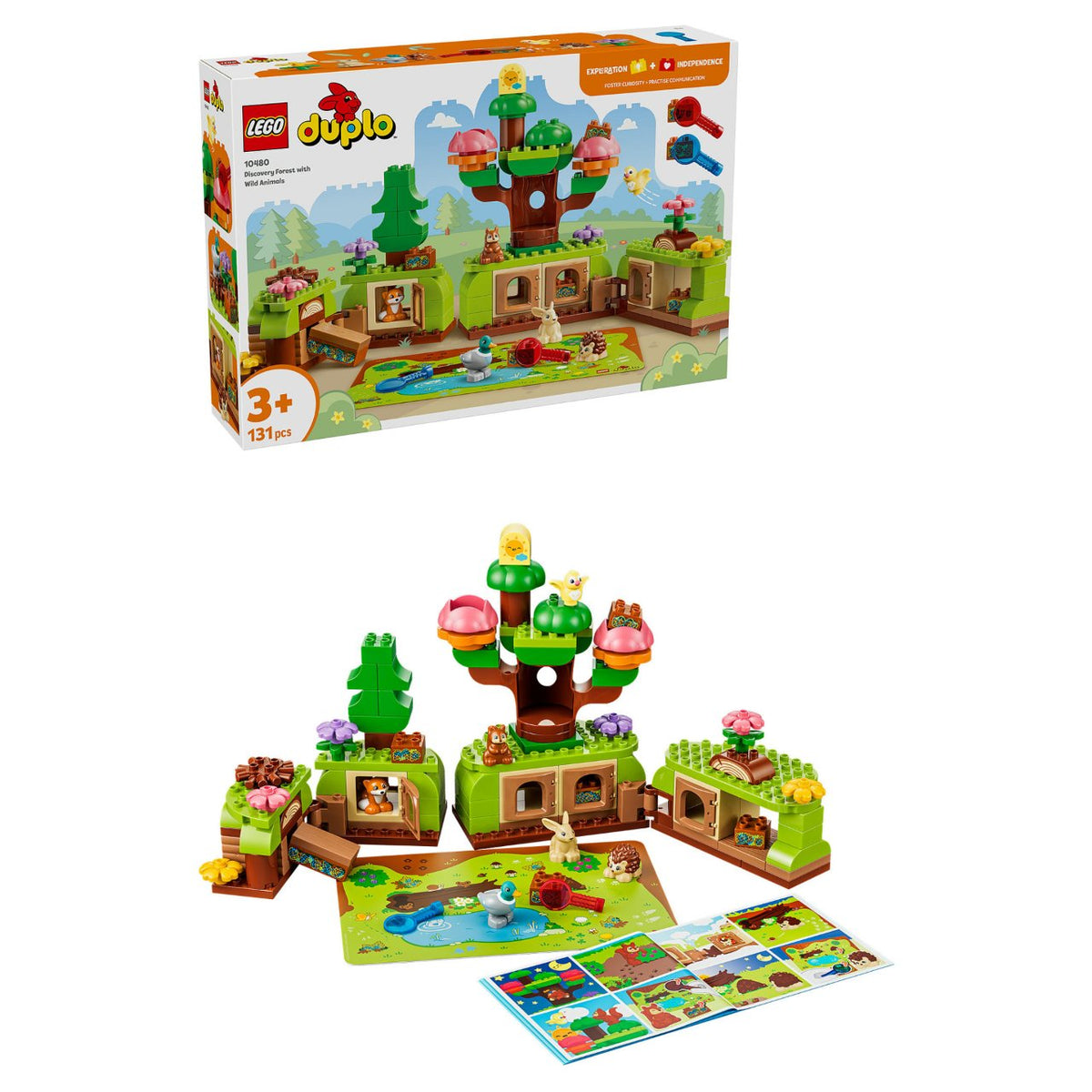 10480 LEGO 10480 DUPLO Wald mit wilden Tieren (2.5.)