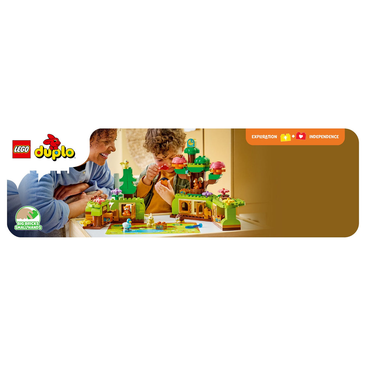 10480 LEGO 10480 DUPLO Wald mit wilden Tieren (2.5.)