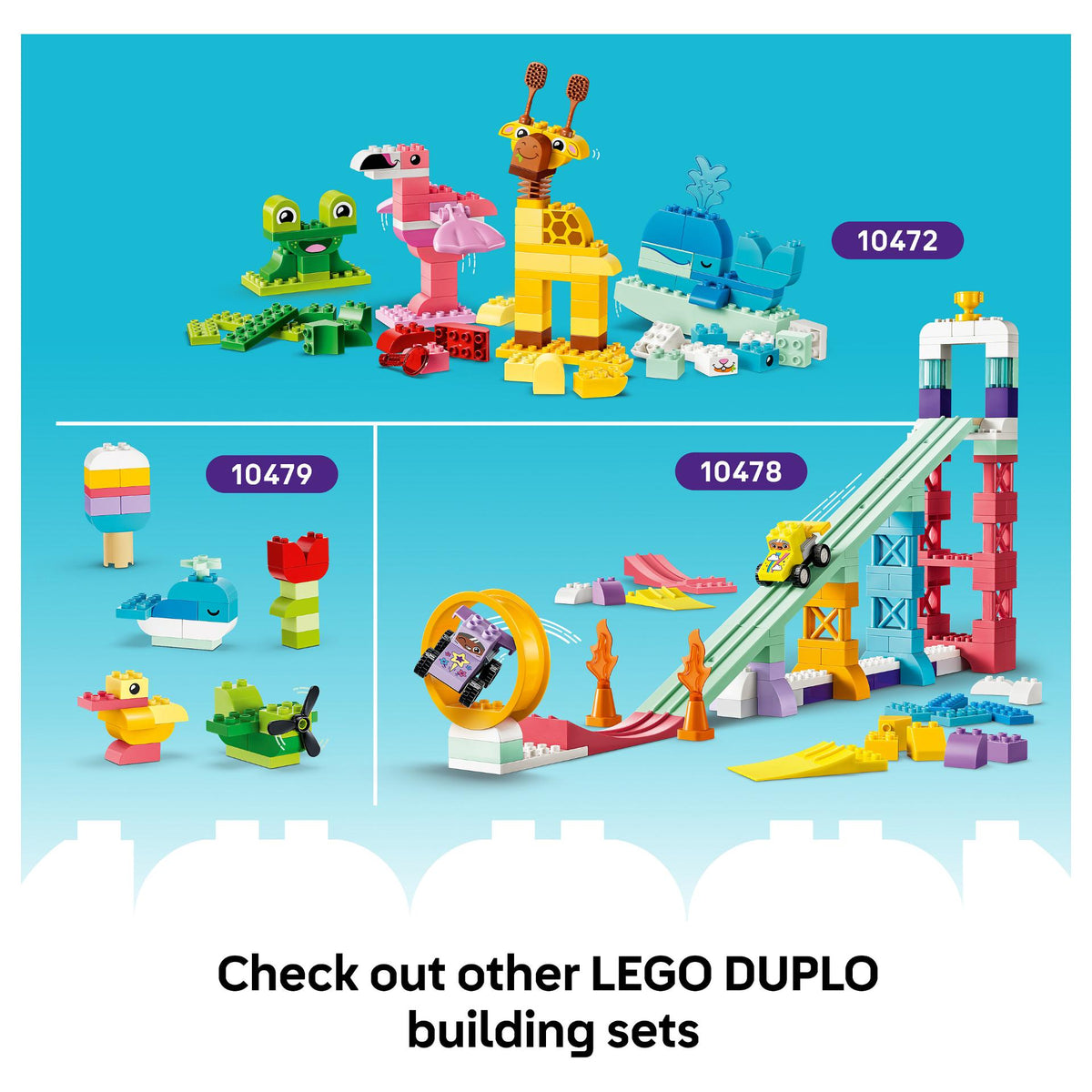 10480 LEGO 10480 DUPLO Wald mit wilden Tieren (2.5.)