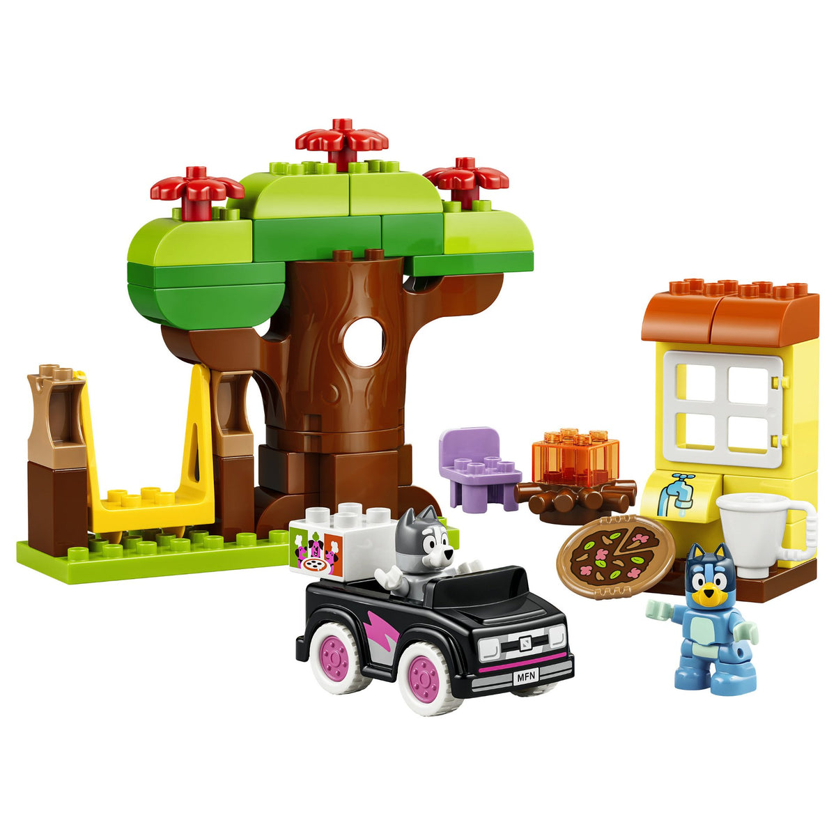 10469 LEGO 10469 DUPLO Pizza-Schwestern mit Muffin und Bluey (2.5.)