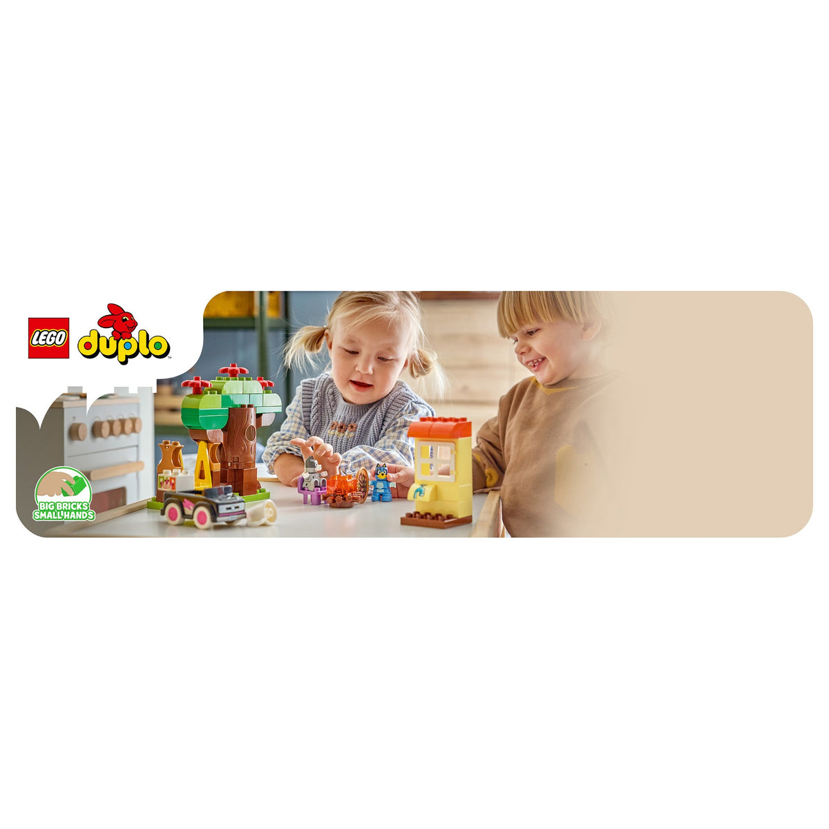10469 LEGO 10469 DUPLO Pizza-Schwestern mit Muffin und Bluey (2.5.)