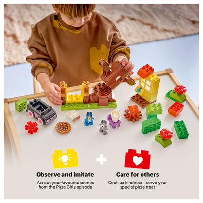 10469 LEGO 10469 DUPLO Pizza-Schwestern mit Muffin und Bluey (2.5.)
