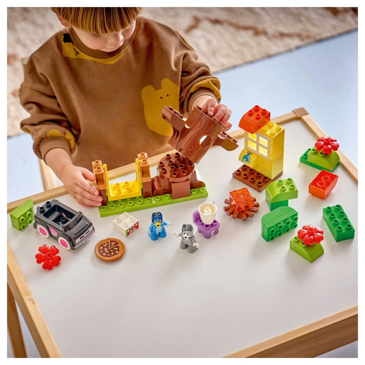 10469 LEGO 10469 DUPLO Pizza-Schwestern mit Muffin und Bluey (2.5.)