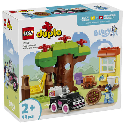 10469 LEGO 10469 DUPLO Pizza-Schwestern mit Muffin und Bluey (2.5.)