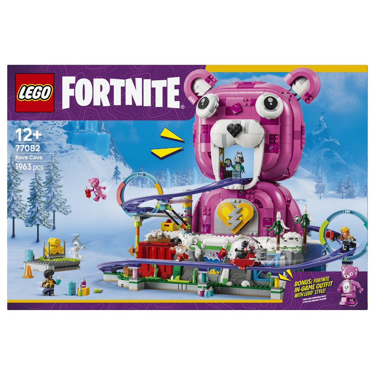 77082 LEGO 77082 Fortnite Rave Cave (2.5.)