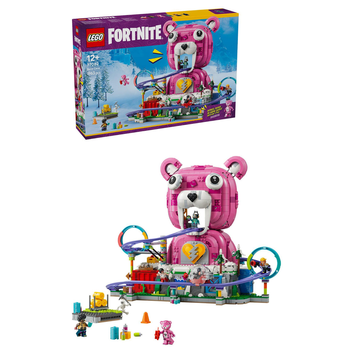 77082 LEGO 77082 Fortnite Rave Cave (2.5.)