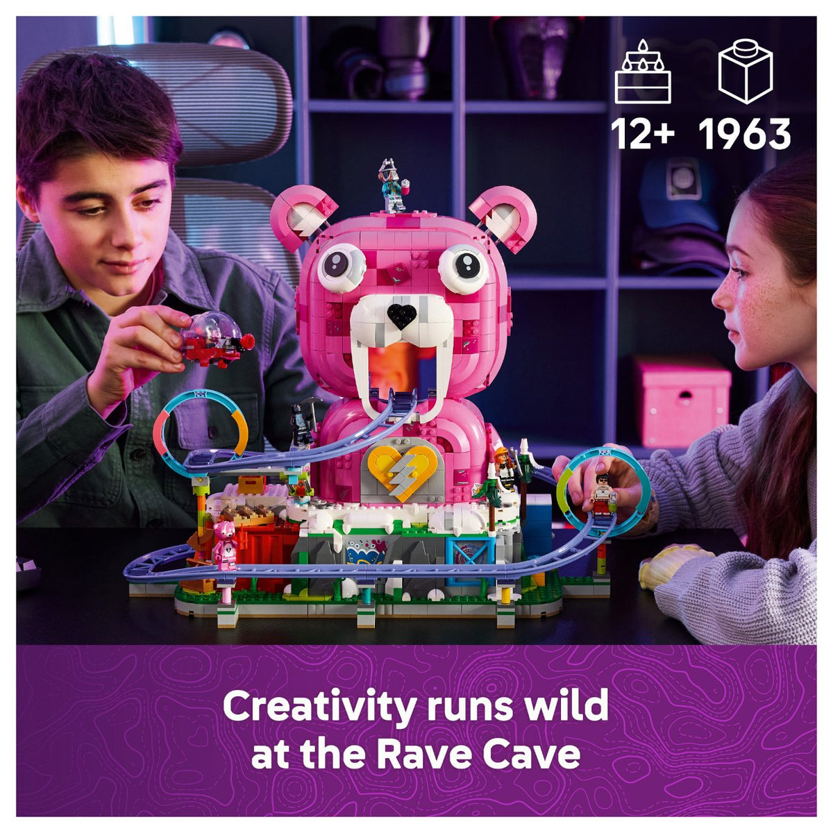 77082 LEGO 77082 Fortnite Rave Cave (2.5.)