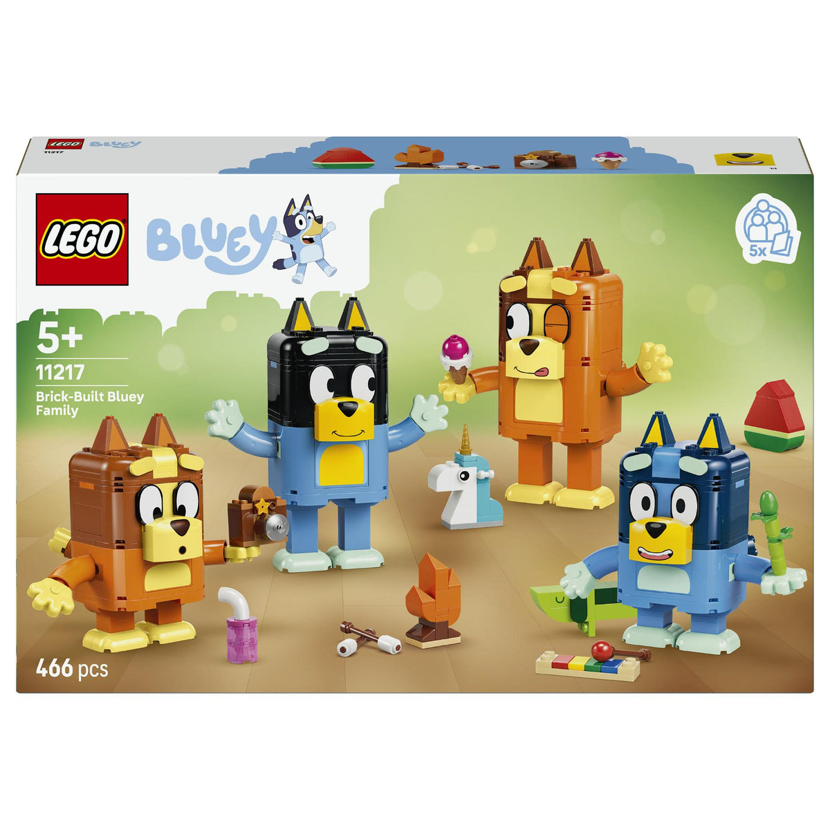 11217 LEGO 11217 Bluey Blueys Familie aus LEGO Steinen (2.5.)