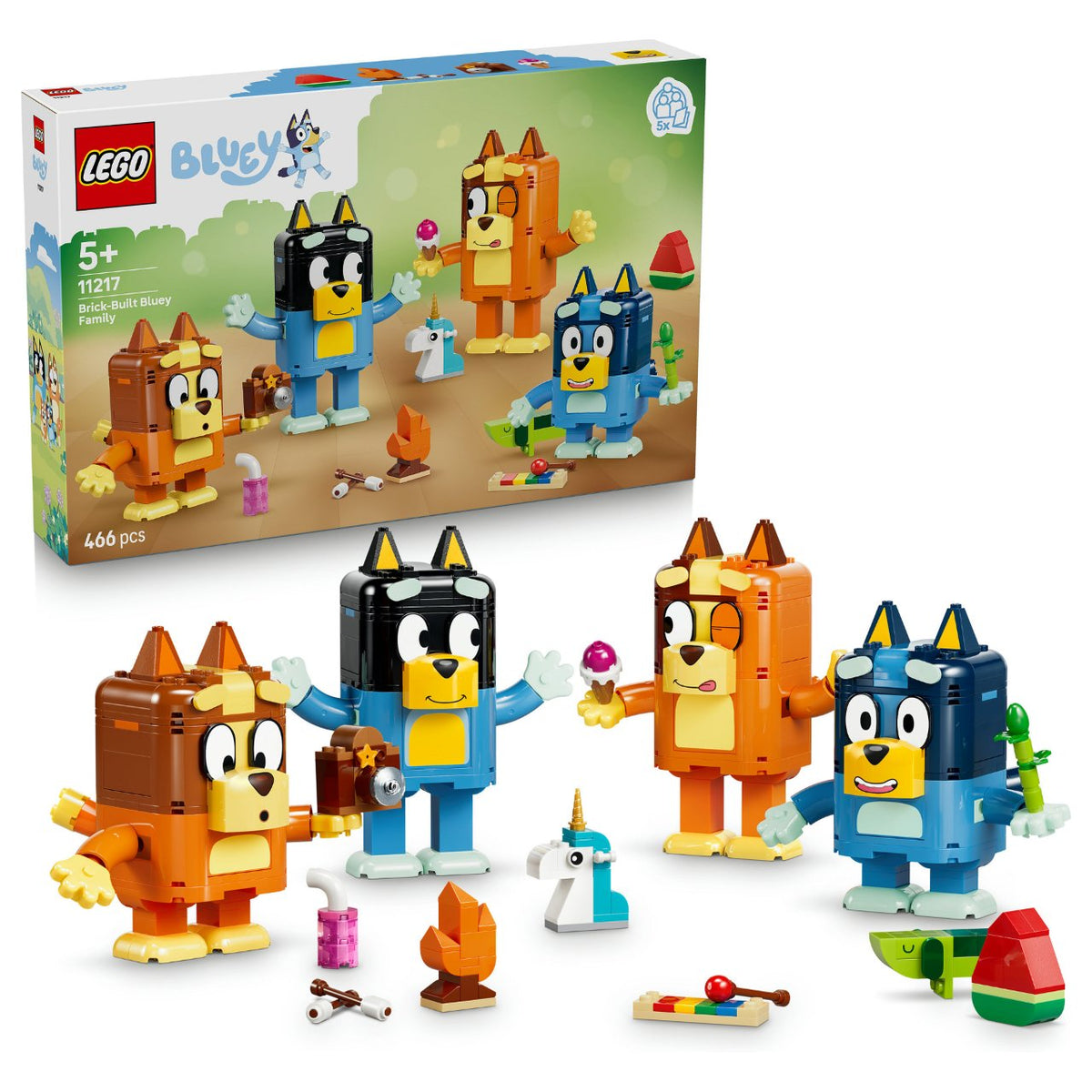 11217 LEGO 11217 Bluey Blueys Familie aus LEGO Steinen (2.5.)