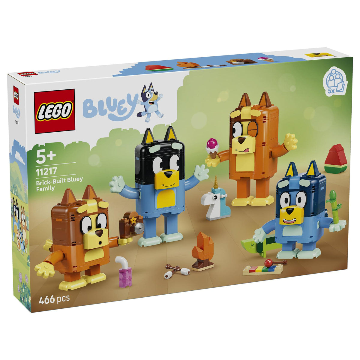 11217 LEGO 11217 Bluey Blueys Familie aus LEGO Steinen (2.5.)