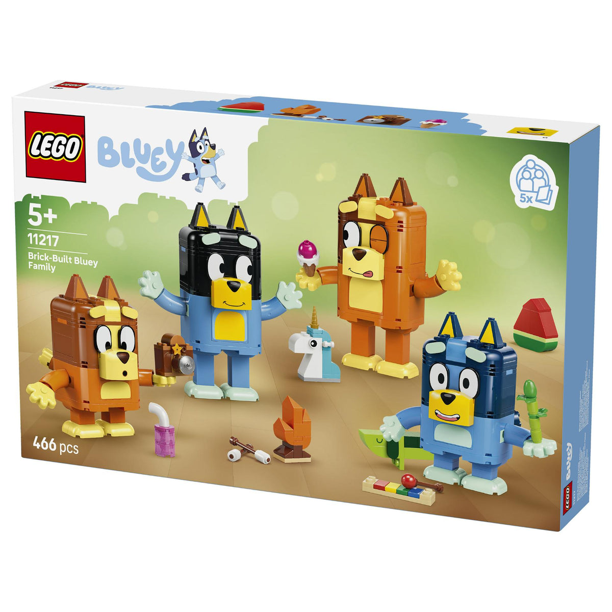 11217 LEGO 11217 Bluey Blueys Familie aus LEGO Steinen (2.5.)