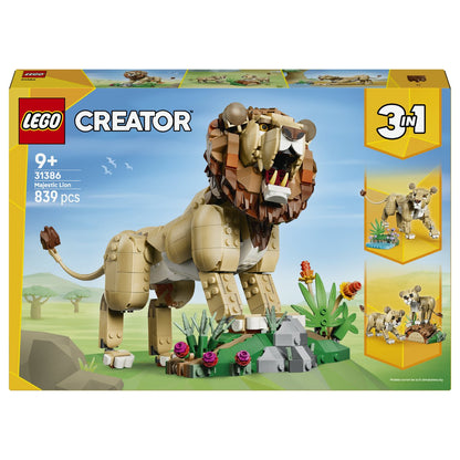 31386 LEGO 31386 Creator Wilde Tiere Majesttischer Lwe (2.5.)