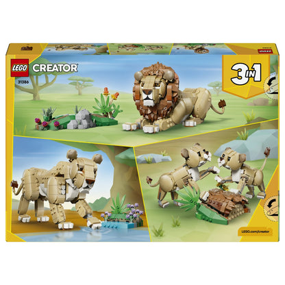 31386 LEGO 31386 Creator Wilde Tiere Majesttischer Lwe (2.5.)
