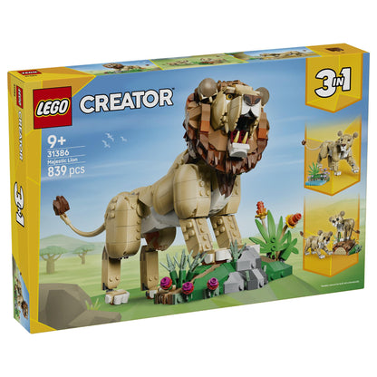 31386 LEGO 31386 Creator Wilde Tiere Majesttischer Lwe (2.5.)