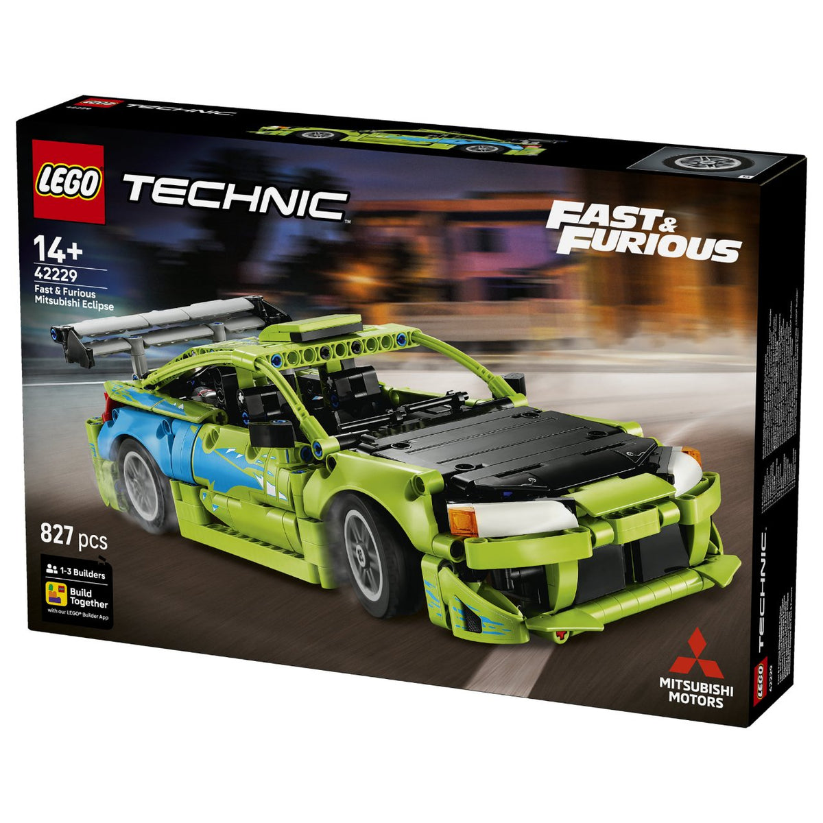42229 LEGO 42229 Technic Fast and Furious Mitsubishi Eclipse Auto (2.5.)