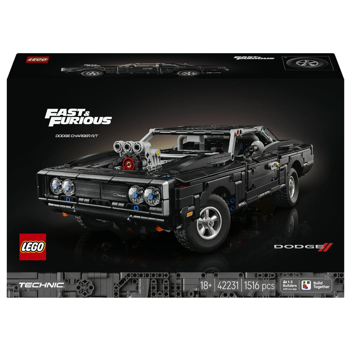 42231 LEGO 42231 Technic Fast and Furious Dodge Charger R/T Auto (2.5.)