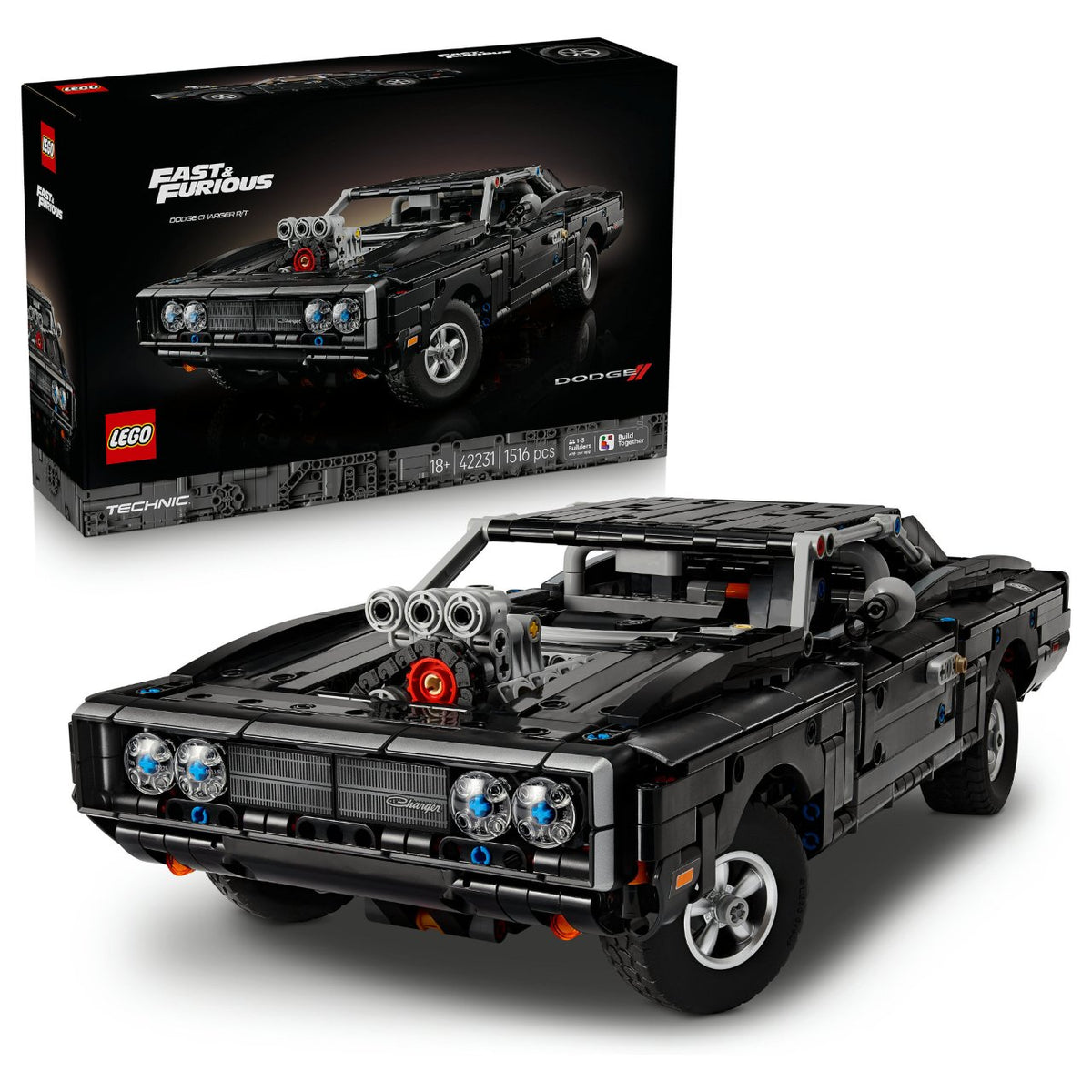 42231 LEGO 42231 Technic Fast and Furious Dodge Charger R/T Auto (2.5.)
