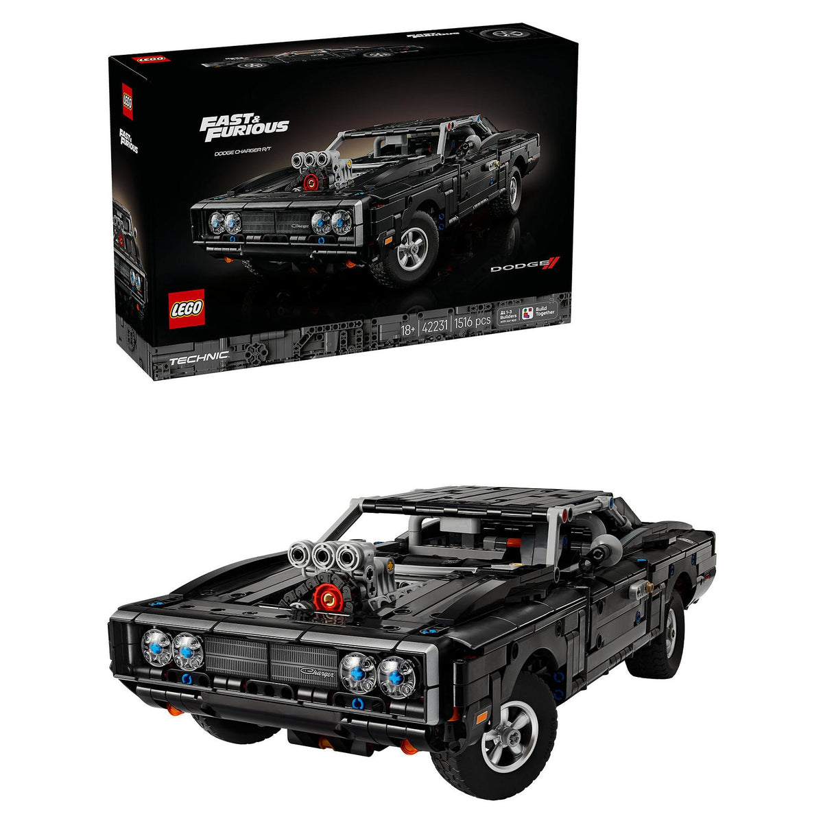 42231 LEGO 42231 Technic Fast and Furious Dodge Charger R/T Auto (2.5.)