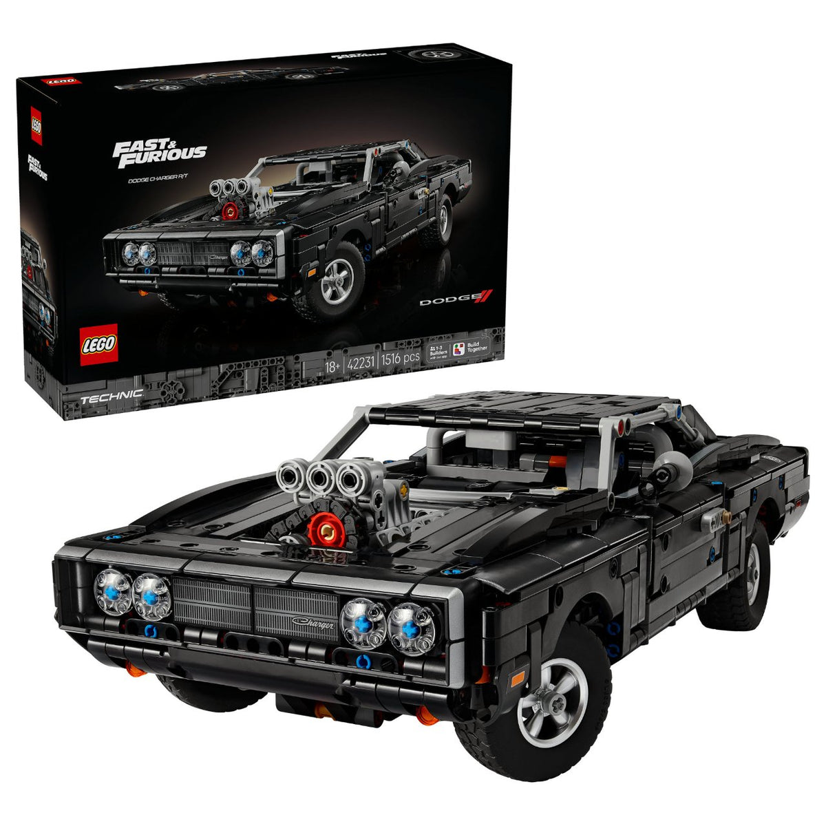 42231 LEGO 42231 Technic Fast and Furious Dodge Charger R/T Auto (2.5.)