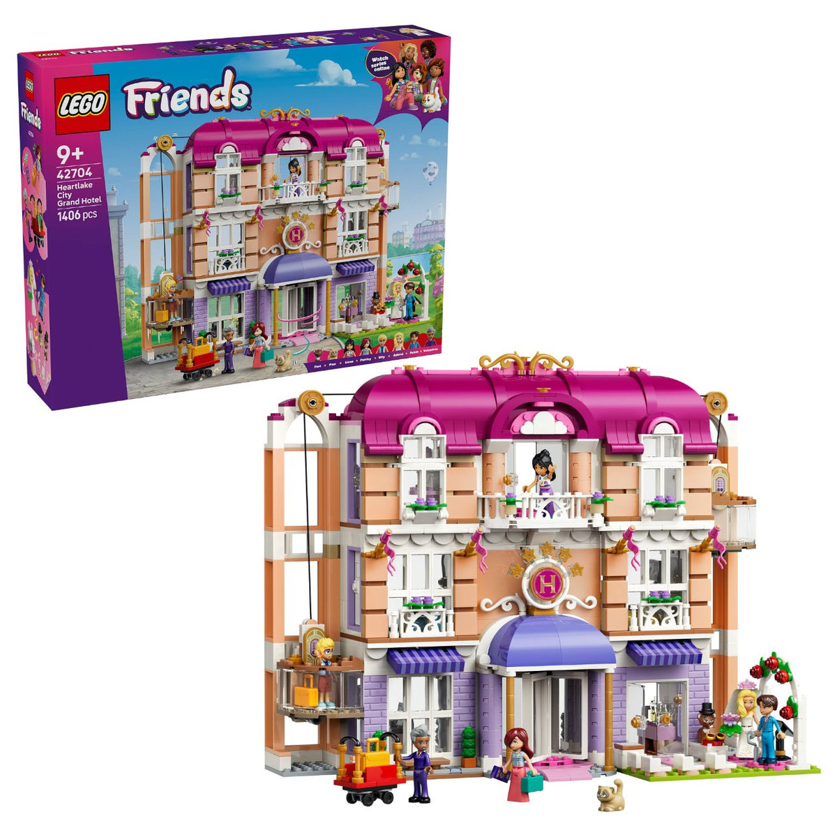 42704 LEGO 42704 Friends Das Grandhotel von Heartlake City (2.5.)