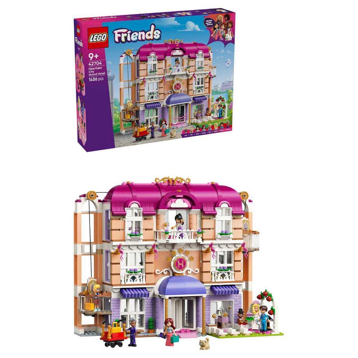 42704 LEGO 42704 Friends Das Grandhotel von Heartlake City (2.5.)