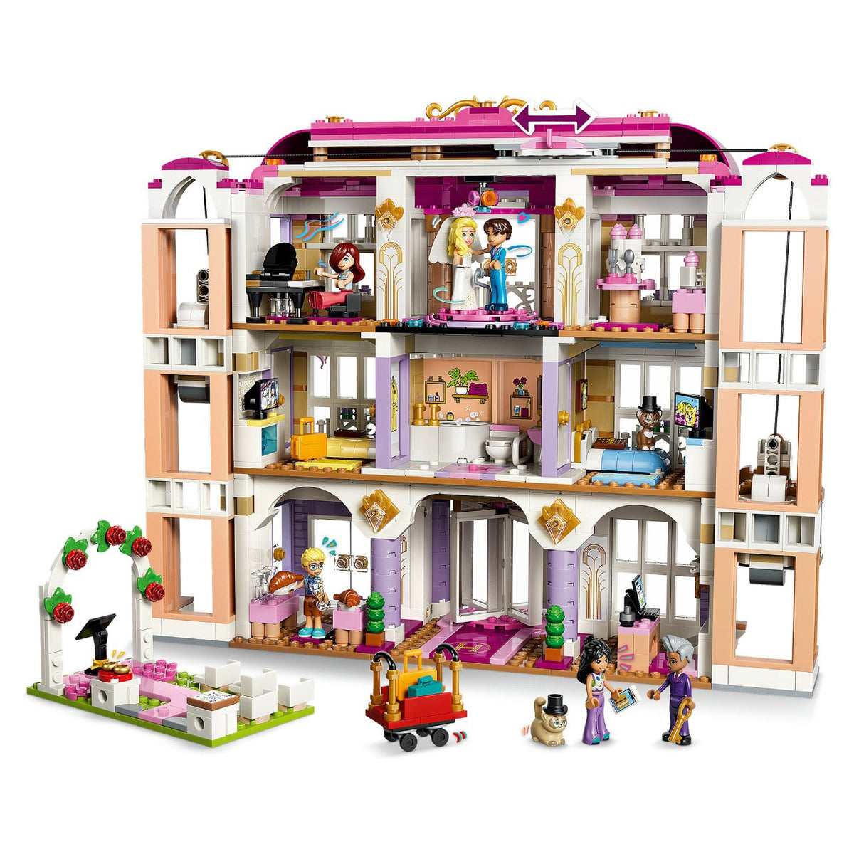 42704 LEGO 42704 Friends Das Grandhotel von Heartlake City (2.5.)
