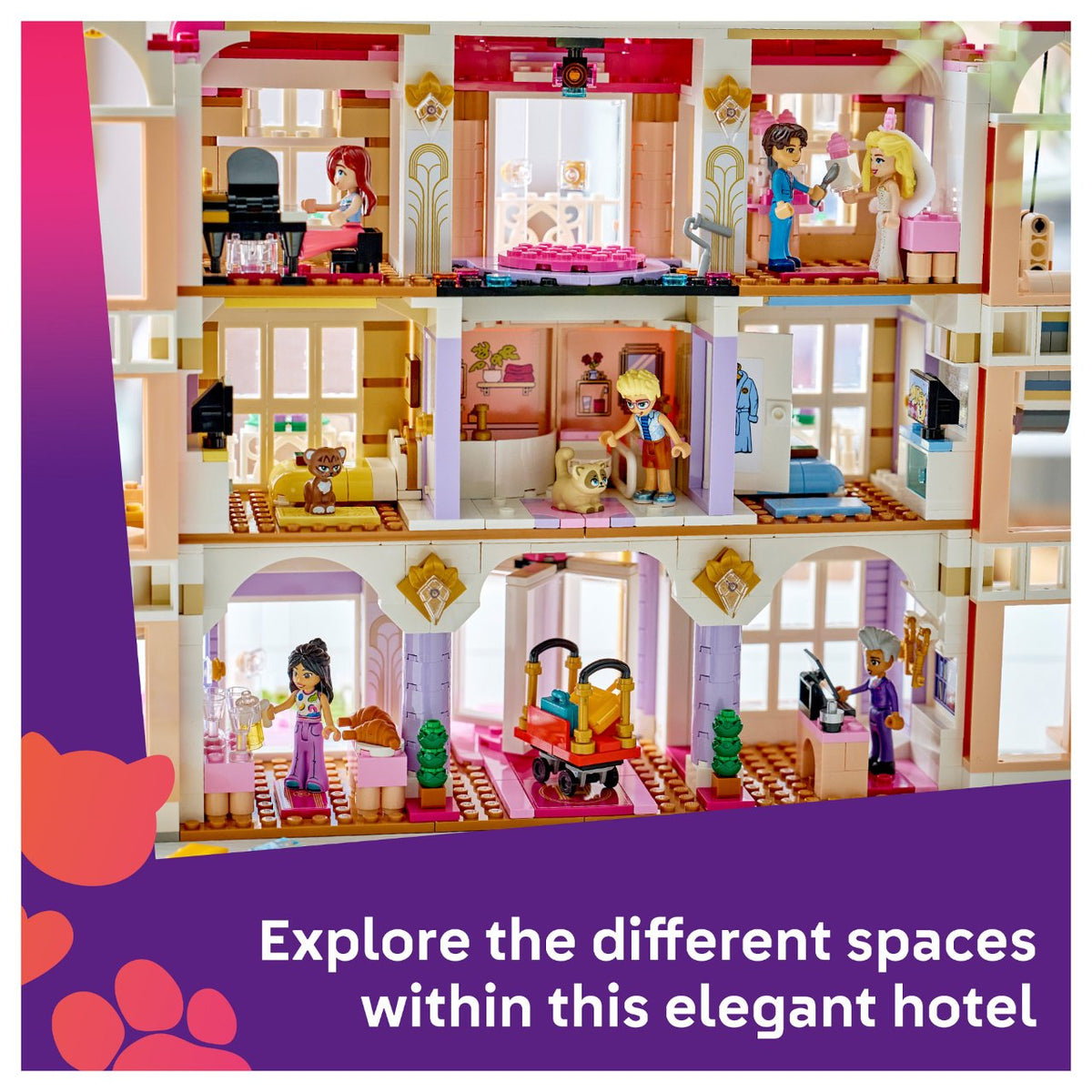 42704 LEGO 42704 Friends Das Grandhotel von Heartlake City (2.5.)