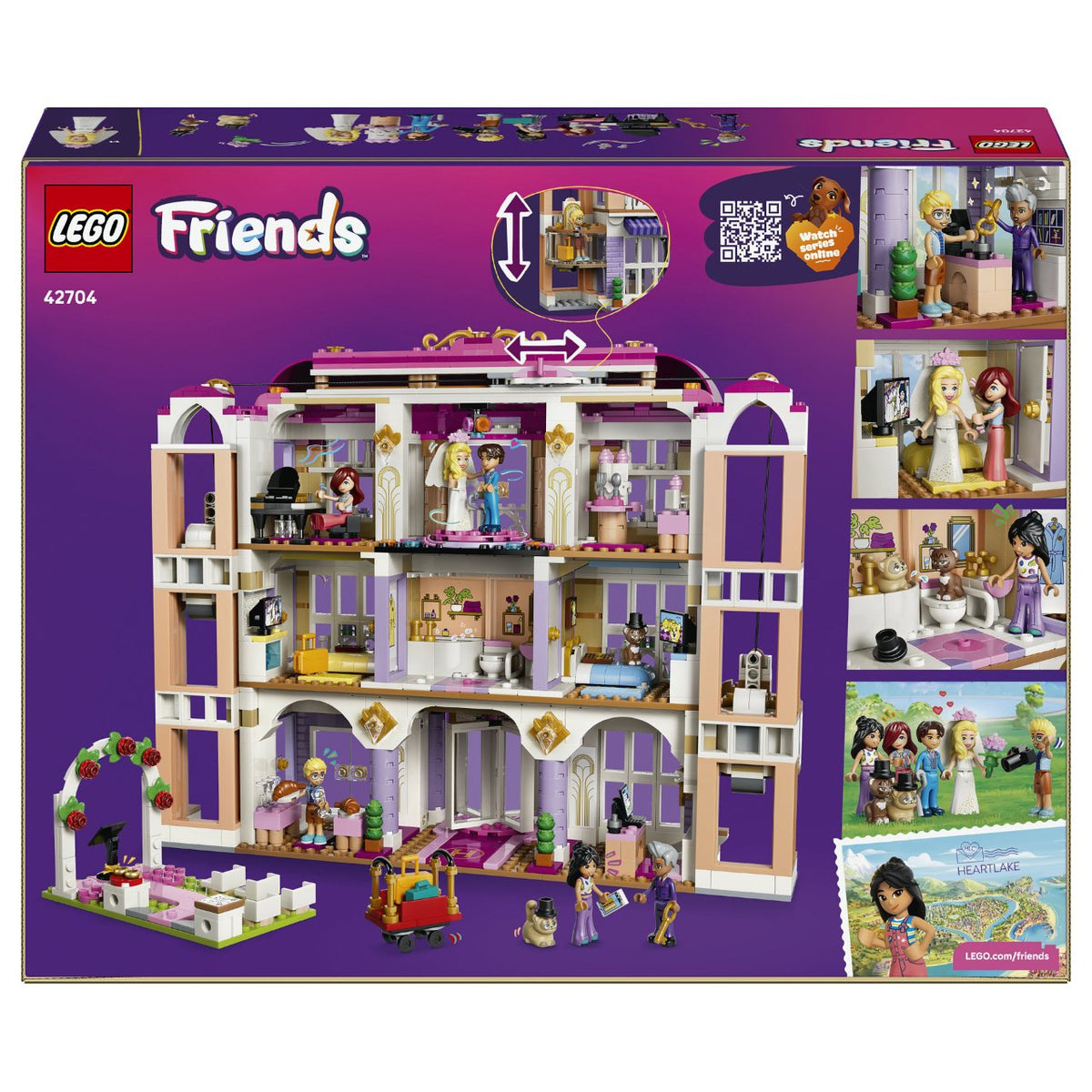 42704 LEGO 42704 Friends Das Grandhotel von Heartlake City (2.5.)