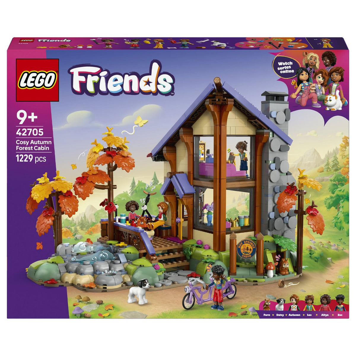 42705 LEGO 42705 Friends Gemtliche Htte im Herbstwald (2.5.)