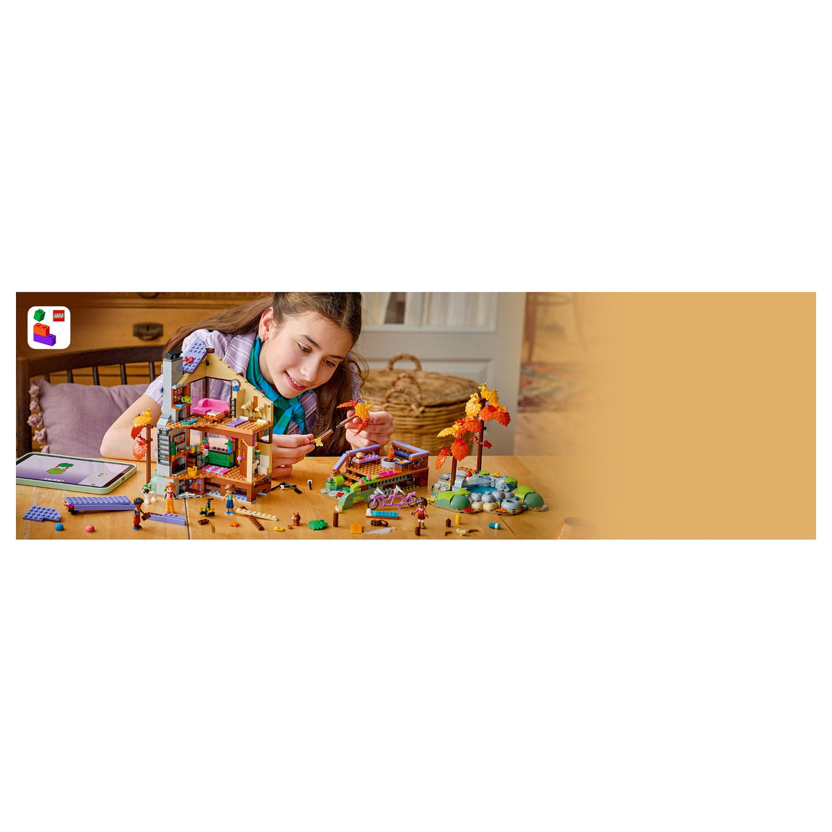 42705 LEGO 42705 Friends Gemtliche Htte im Herbstwald (2.5.)