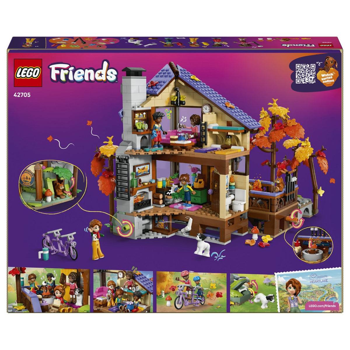 42705 LEGO 42705 Friends Gemtliche Htte im Herbstwald (2.5.)