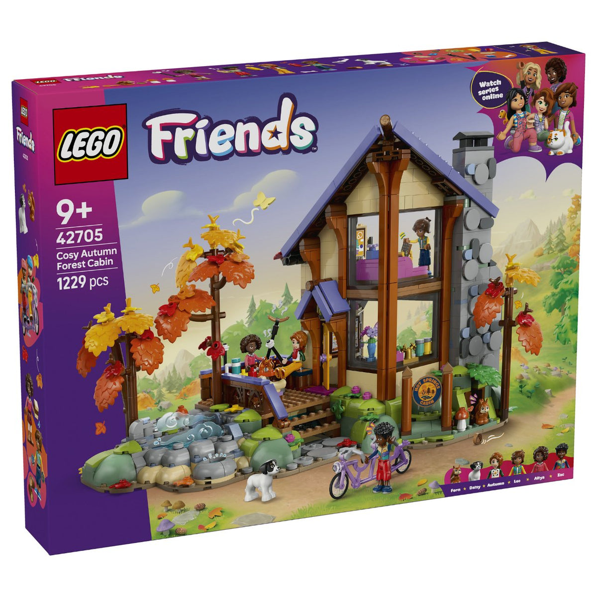 42705 LEGO 42705 Friends Gemtliche Htte im Herbstwald (2.5.)