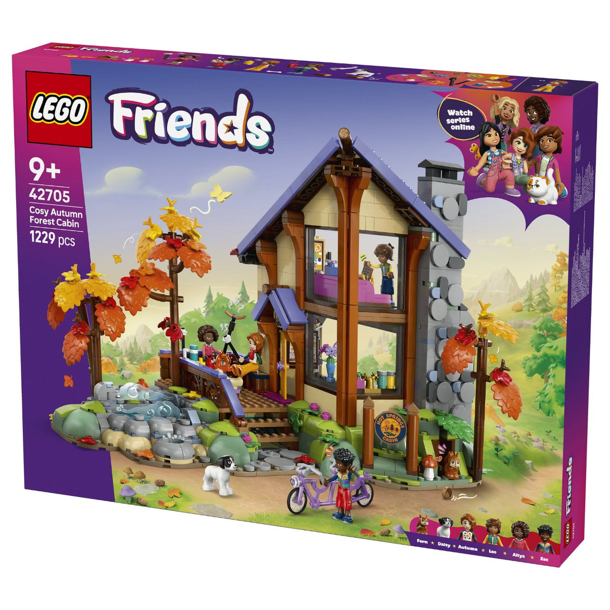 42705 LEGO 42705 Friends Gemtliche Htte im Herbstwald (2.5.)