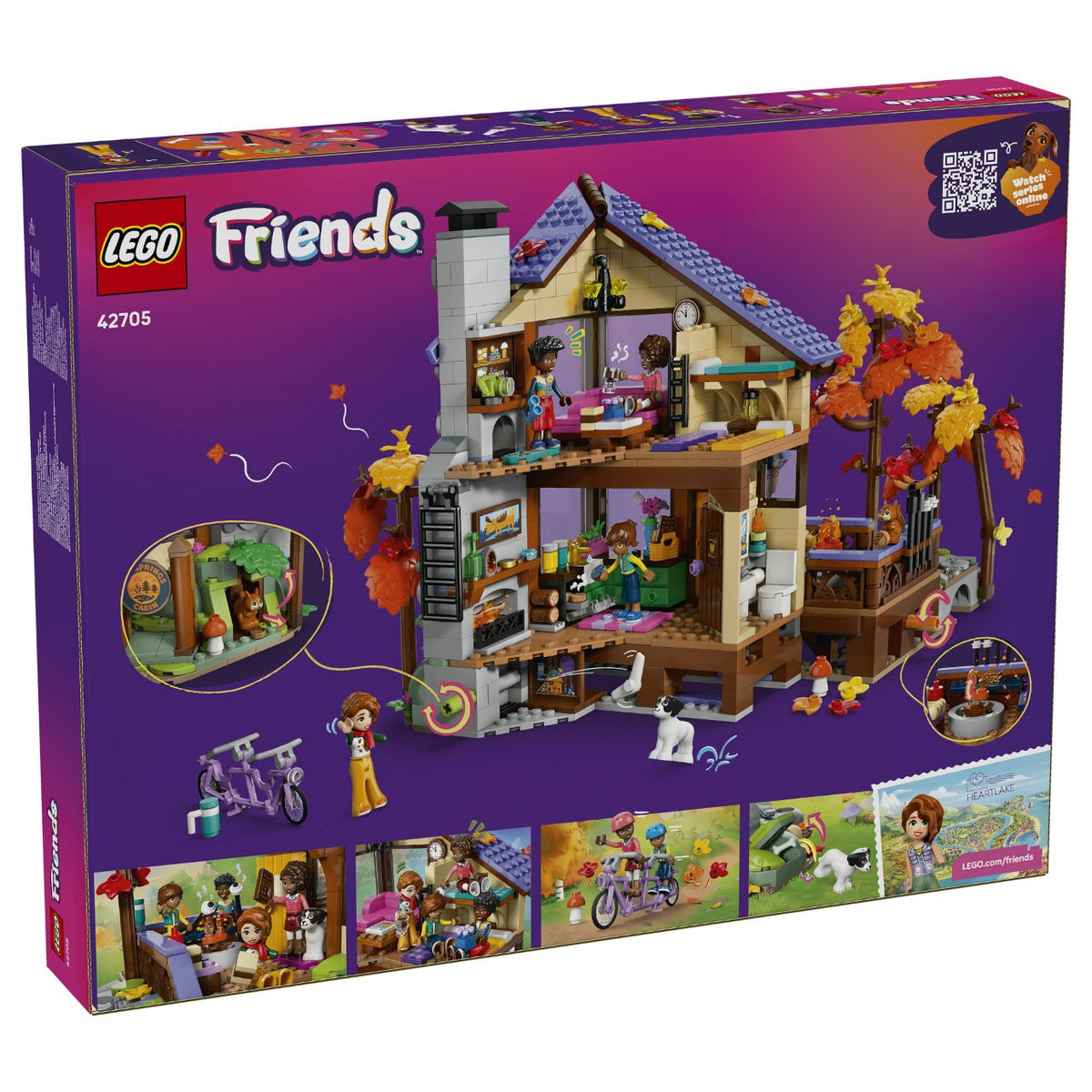 42705 LEGO 42705 Friends Gemtliche Htte im Herbstwald (2.5.)