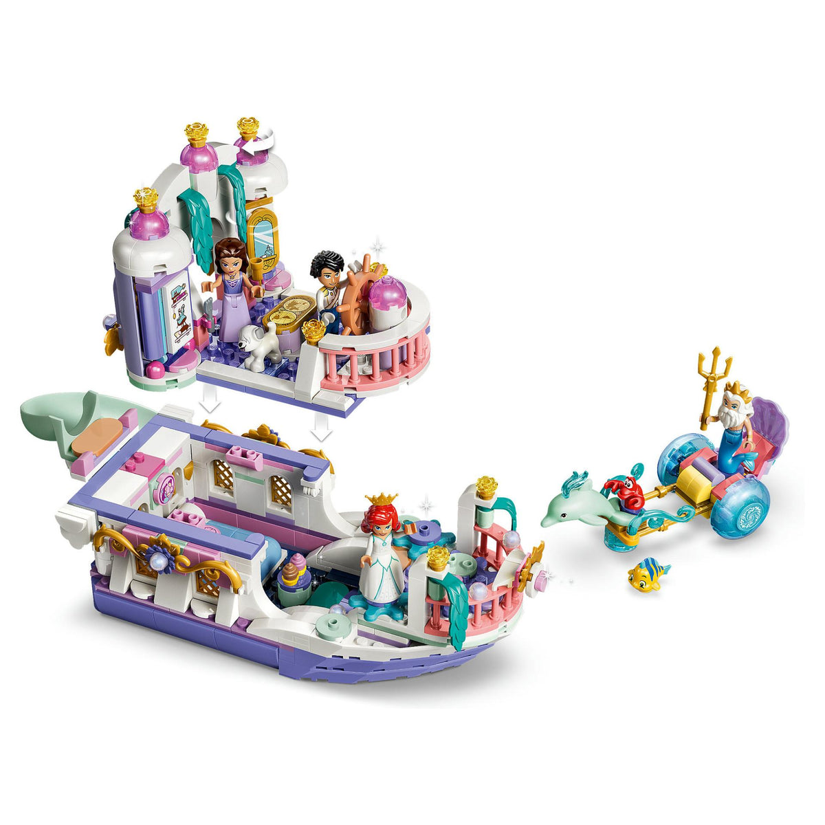 43299 LEGO 43299 D.P. Arielles Knigliches Hochzeitsboot (2.5.)