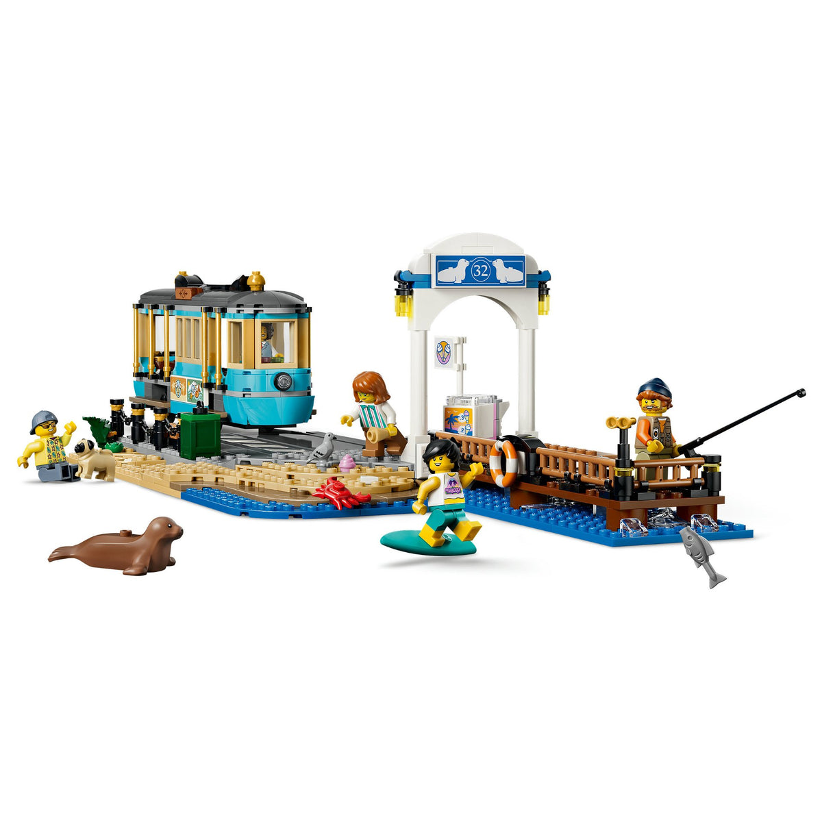 60506 LEGO 60506 City Klassische Strandstraenbahn (2.5.)